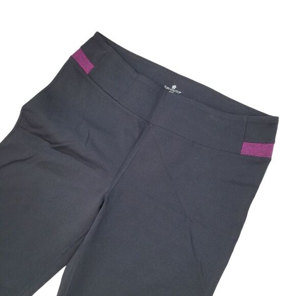 2/$20 Tuff Athletics Black & Purple Pants Size: XL - Picture 2 of 10